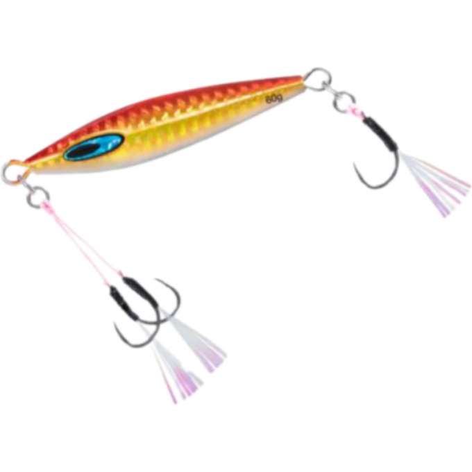 Блесна DAIWA SALTIGA FK JIG TG SLJ 30G PH AKAKIN GLOW HEAD 07452055